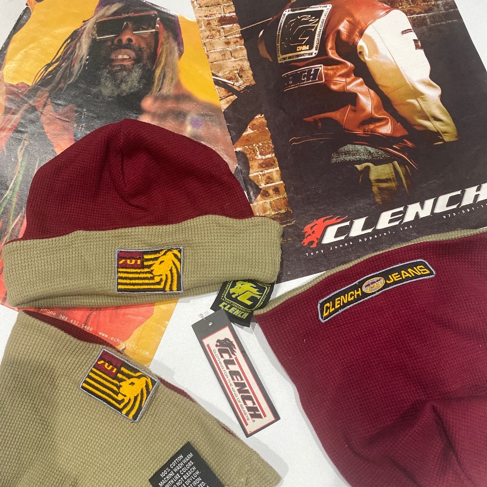 Unisex CLENCH JEANS Skull cap. One size